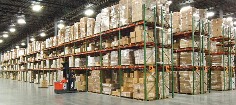 Industrial pallet racking warehouse in Baltimore Maryland